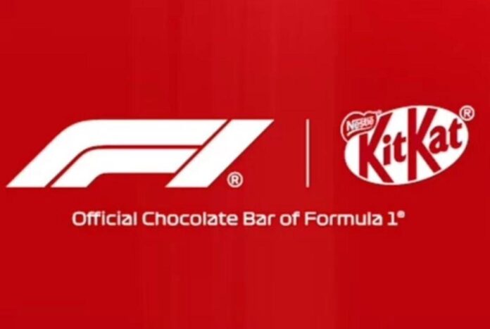 KitKat será el chocolate oficial de la Fórmula 1