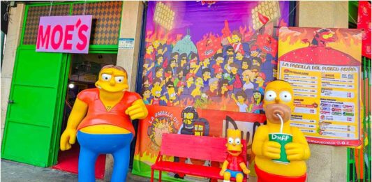 ¡Los Simpsons abren restaurante en CDMX! Los Simpsons abren restaurante en CDMX