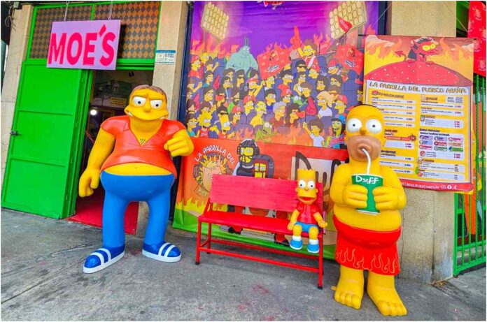 Los Simpsons abren restaurante en CDMX