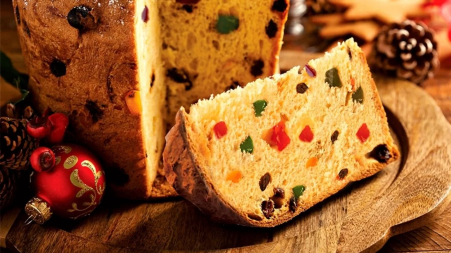 postre navideño Panettone