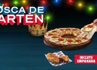 Domino’s anuncia pizza en forma de rosca de reyes Dominos anuncia pizza en forma de rosca de reyes