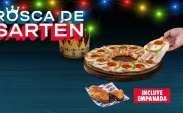 Domino’s anuncia pizza en forma de rosca de reyes Dominos anuncia pizza en forma de rosca de reyes