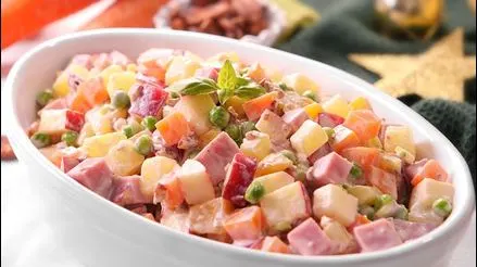 Ensaladas navideñas