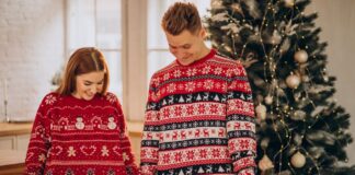 Los mejores suéteres navideños para parejas Los mejores suéteres navideños para parejas