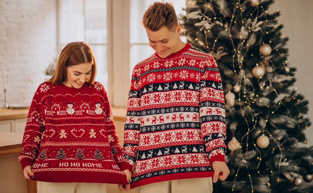 Los mejores suéteres navideños para parejas | Moda