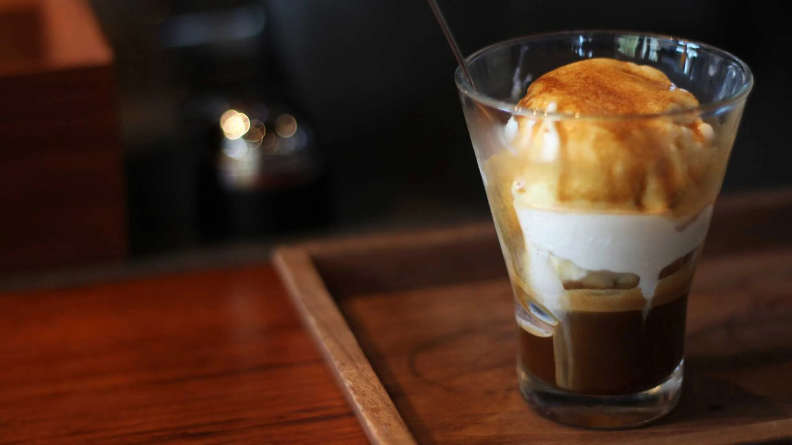 tipos de cafe en cafeterias Affogato