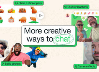 Nuevas actualizaciones de WhatsApp WhatsApp recibirá nuevas formas de reaccionar y filtros en la cámara