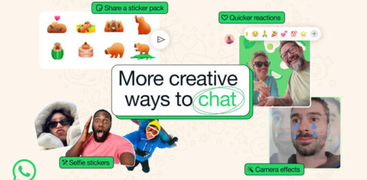 Nuevas actualizaciones de WhatsApp WhatsApp recibirá nuevas formas de reaccionar y filtros en la cámara