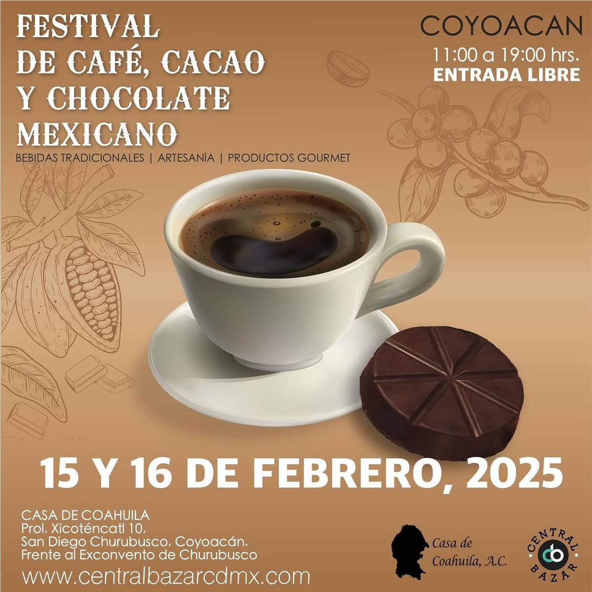 Festival de Café Cacao y Chocolate Mexicano