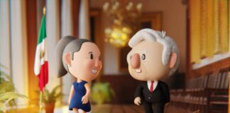 Amlito 3D recibe nominaciones en premios de animación Marie Tabares dedicó una vez más un video animado al presidente Andrés Manuel López Obrador. Fue al inicio de la transmisión de la última conferencia mañanera del político