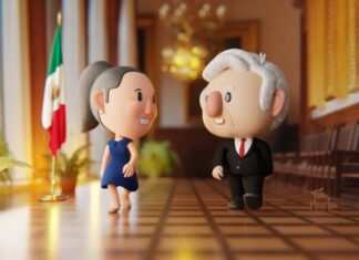 Amlito 3D recibe nominaciones en premios de animación Marie Tabares dedicó una vez más un video animado al presidente Andrés Manuel López Obrador. Fue al inicio de la transmisión de la última conferencia mañanera del político