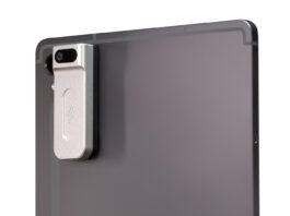 CES 2025: Spectricity presenta el dispositivo accesorio S1-A para imágenes espectrales plug-n-play en plataformas móviles Spectricity S1-A Accessory Device with a Commercial Standard Tablet