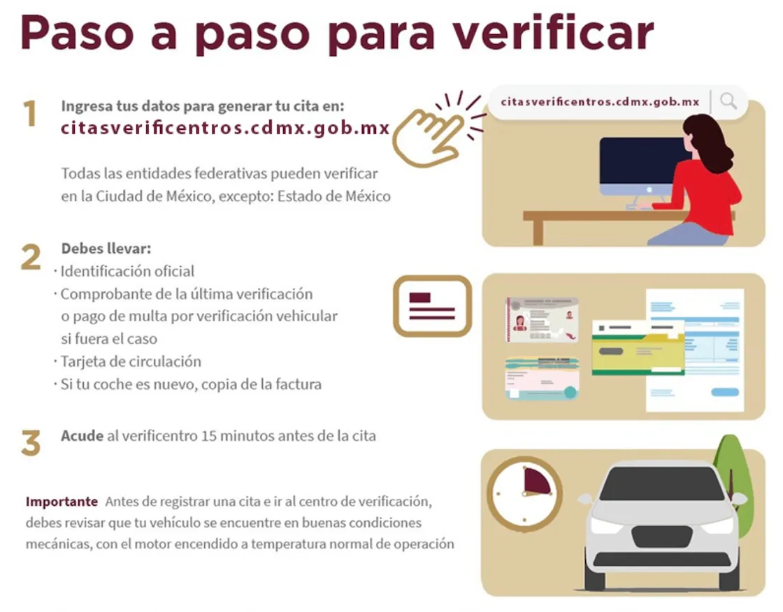 Verificación vehicular este es el calendario oficial 2025