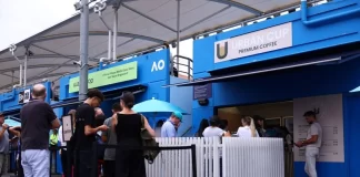 Los amantes del café se quejan en el Open de Australia cafe en el open de australia
