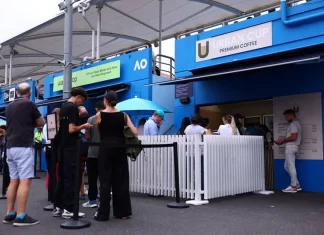 Los amantes del café se quejan en el Open de Australia cafe en el open de australia