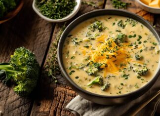 Receta de Sopa Cremosa de Brócoli y Queso: Confort en un Tazón Sopa Cremosa de Brócoli y Queso