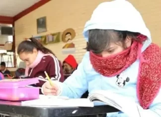 Clases en Nuevo León serán en línea por temperaturas bajas