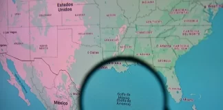 Apple renombra el Golfo de México como «Golfo de América» Apple renombra el Golfo de México como Golfo de América