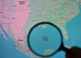 Apple renombra el Golfo de México como «Golfo de América» Apple renombra el Golfo de México como Golfo de América