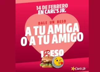 Carl’s Junior celebra el amor con hamburguesas gratis este 14 de febrero Carl’s Junior celebra el amor con hamburguesas gratis este 14 de febrero