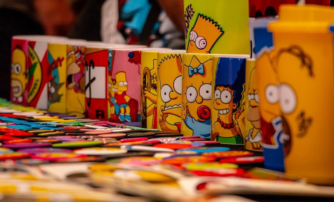 Festeja San Valentín en el evento de Los Simpsons