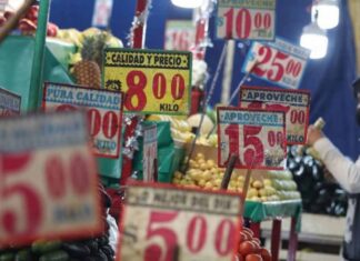 La inflación en México se acelera en febrero y alcanza el 3,74% La inflación en México se acelera en febrero y alcanza el 3,74