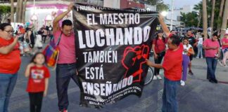Maestros de Baja California Sur rechazan la reforma al ISSSTE 2025 Maestros de Baja California Sur rechazan la reforma al ISSSTE 2025