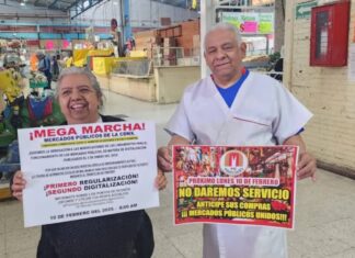 Megamarcha de comerciantes de Mercados Públicos CDMX | Hoy, Lunes 10 de febrero Megamarcha de comerciantes de Mercados Públicos CDMX