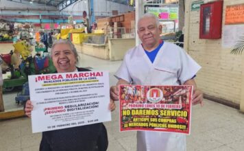 Megamarcha de comerciantes de Mercados Públicos CDMX | Hoy, Lunes 10 de febrero Megamarcha de comerciantes de Mercados Públicos CDMX