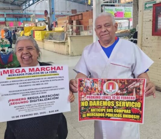 Megamarcha de comerciantes de Mercados Públicos CDMX | Hoy, Lunes 10 de febrero Megamarcha de comerciantes de Mercados Públicos CDMX