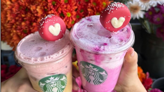 Starbucks presenta su nueva bebida especial para San Valentín 2025