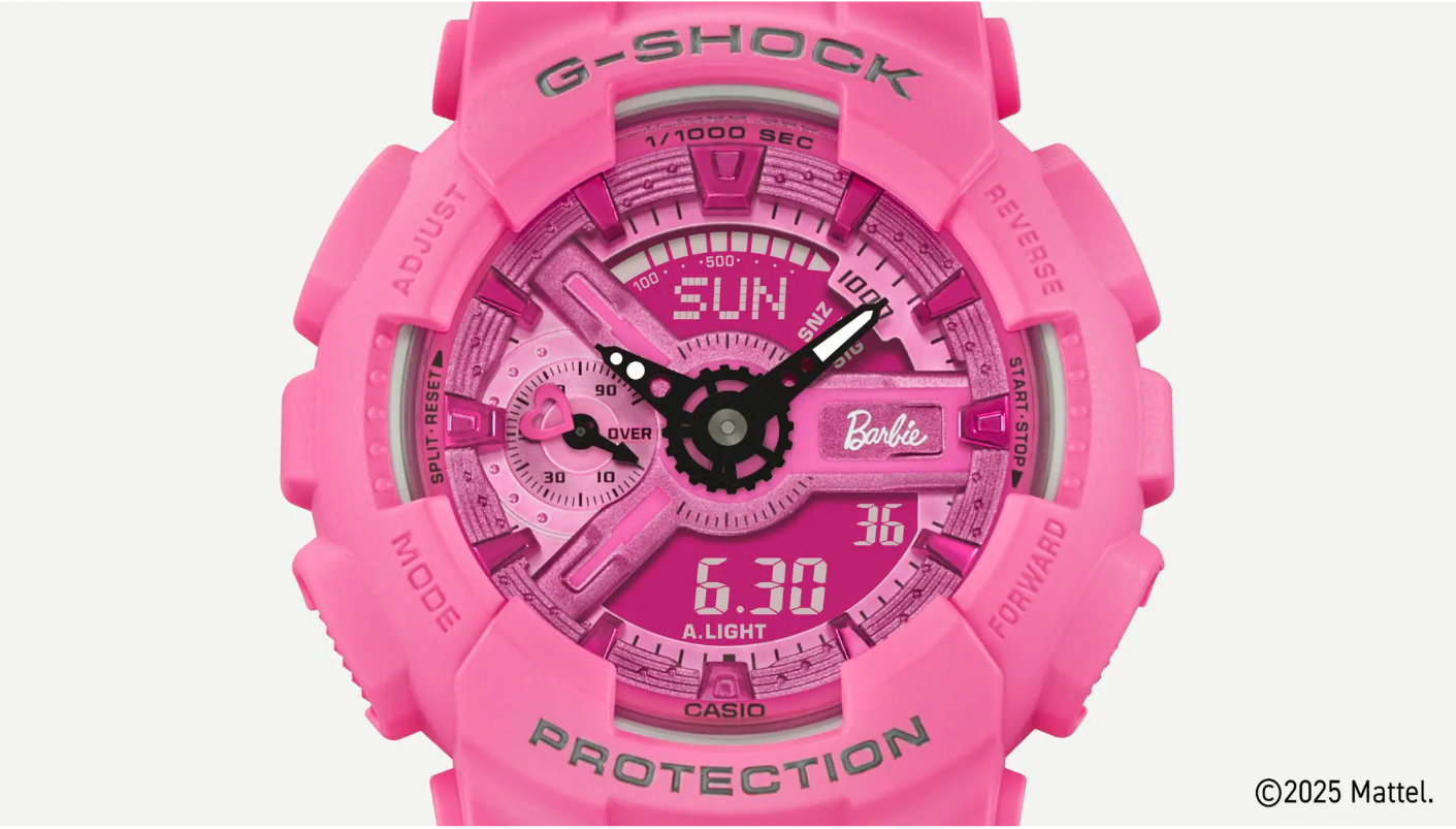 Casio x Barbie sorprende con este reloj de edición especial