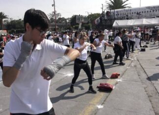 Clase Nacional de Box en el Zócalo Clase Nacional de Box en el Zócalo