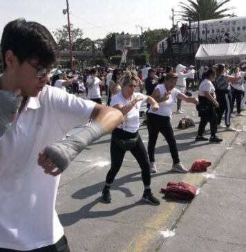 Clase Nacional de Box en el Zócalo Clase Nacional de Box en el Zócalo