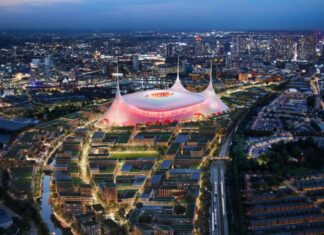Manchester United presenta nuevo estadio para 100 mil aficionados Manchester United presenta nuevo estadio para 100 mil aficionados