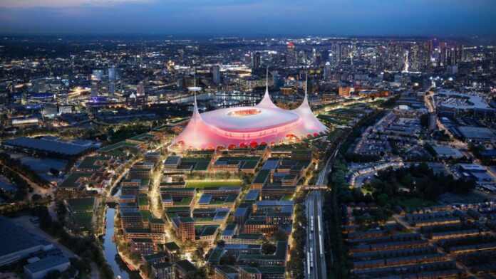 Manchester United presenta nuevo estadio para 100 mil aficionados