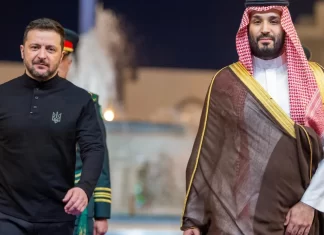 Ucrania acepta el plan de alto el fuego liderado por Estados Unidos si Rusia lo acepta zelenskiy y mohammed bim salman