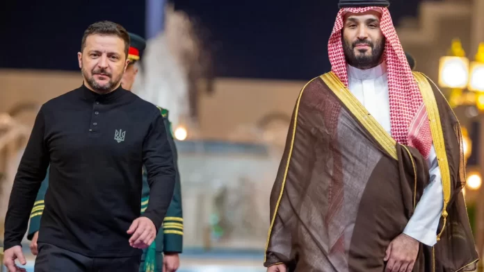 zelenskiy y mohammed bim salman