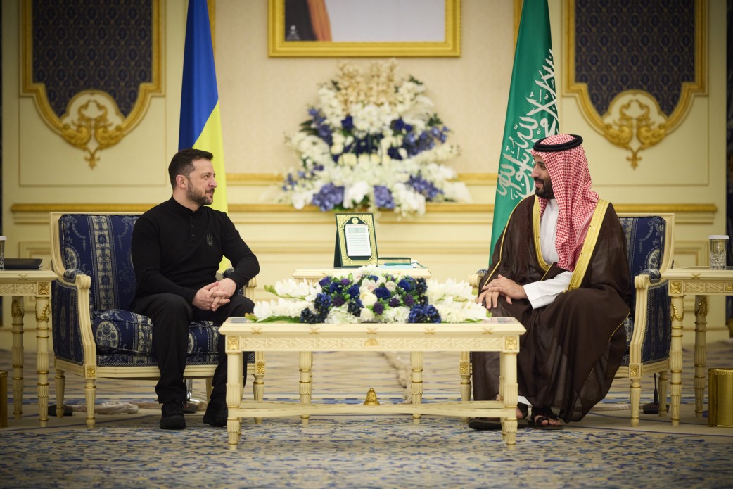 zelenskiy y mohammed bim salman