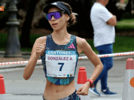 La marchista mexicana Alegna González conquista oro La marchista mexicana Alegna González conquista oro