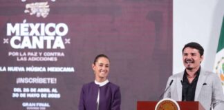 Sheinbaum anuncia primer concurso binacional de música Sheinbaum anuncia primer concurso binacional de música