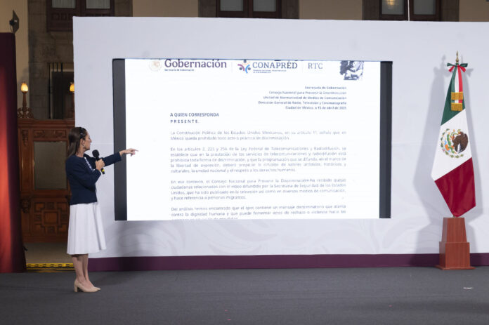 Sheinbaum impulsará ley contra propaganda extranjera