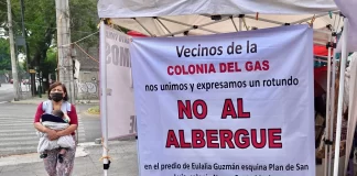 Vecinos de Nueva Santa María detienen construcción de albergue para migrantes en CDMX rechazan migrantes