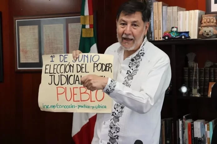 CNTE en Guerrero busca boicotear elección del Poder Judicial, afirma Noroña CNTE en Guerrero busca boicotear elección del Poder Judicial, afirma Noroña
