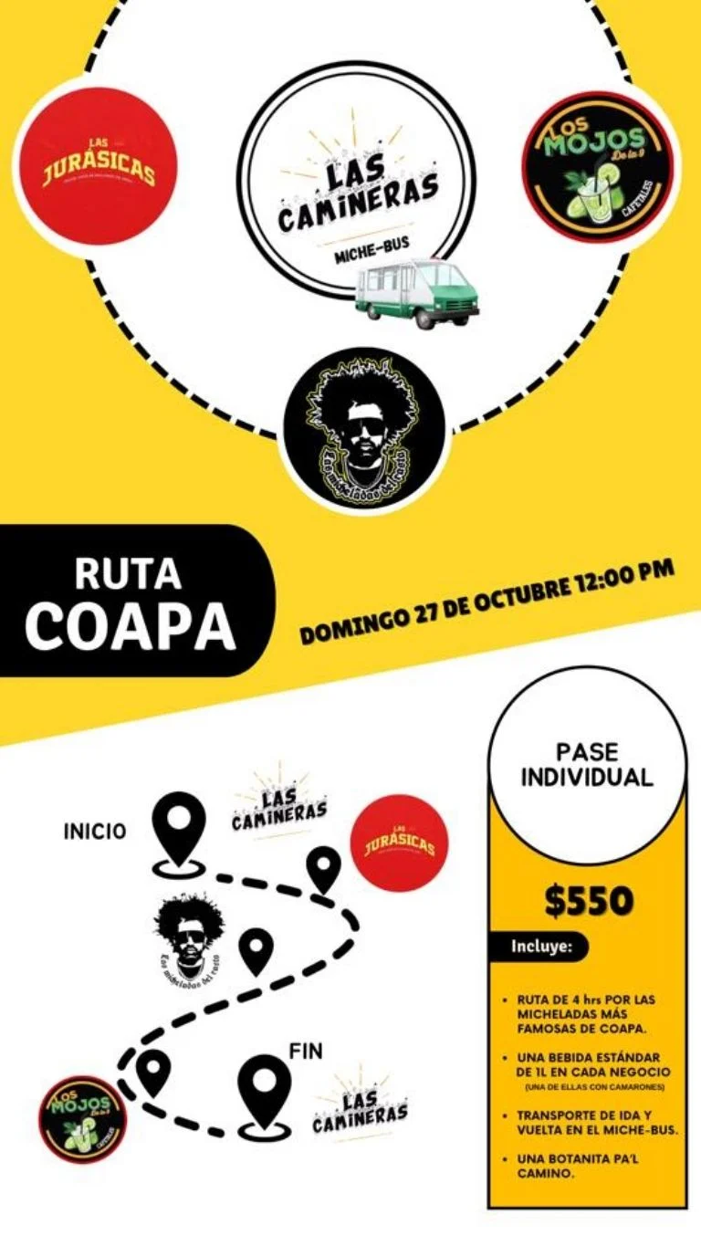El Miche bus te lleva directo a las mejores micheladas de CDMX