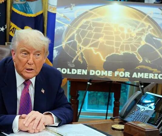 Trump anuncia la construcción de un «domo dorado» para EU Trump anuncia la construcción de un domo dorado para EU