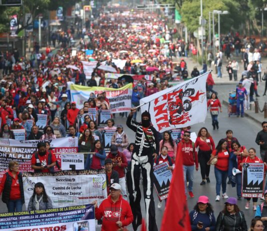 Fracasa nueva negociación entre CNTE y gobierno de Sheinbaum; persisten bloqueos y tensiones fracasa frente del CNTE con Sheinbaum