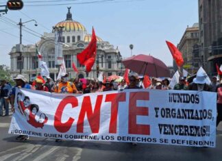 CNTE reanuda diálogo con el Gobierno Federal en medio de protestas en CDMX Por: Abril Delgado