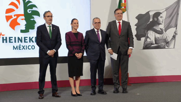 Anuncia Heineken inversión de 2 mil 750 mdd Anuncia Heineken inversión de 2 mil 750 mdd