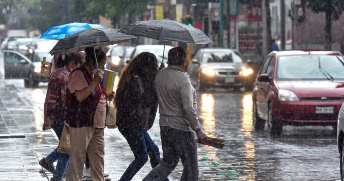 CDMX alerta por fuertes lluvias durante los próximos días
